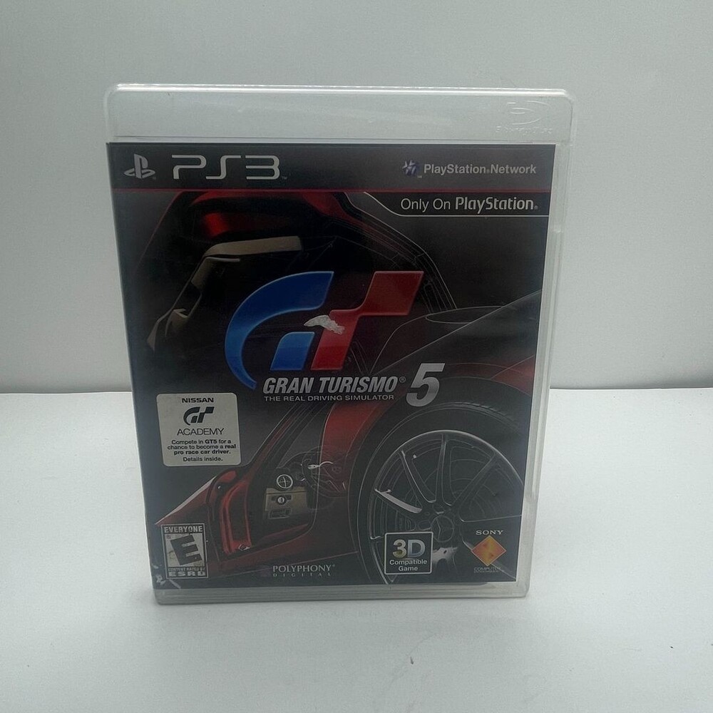 Gran Turismo 5 PS3 (Sony PlayStation 3, 2010) Complete W/ Manual